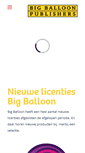Mobile Screenshot of bigballoon.nl